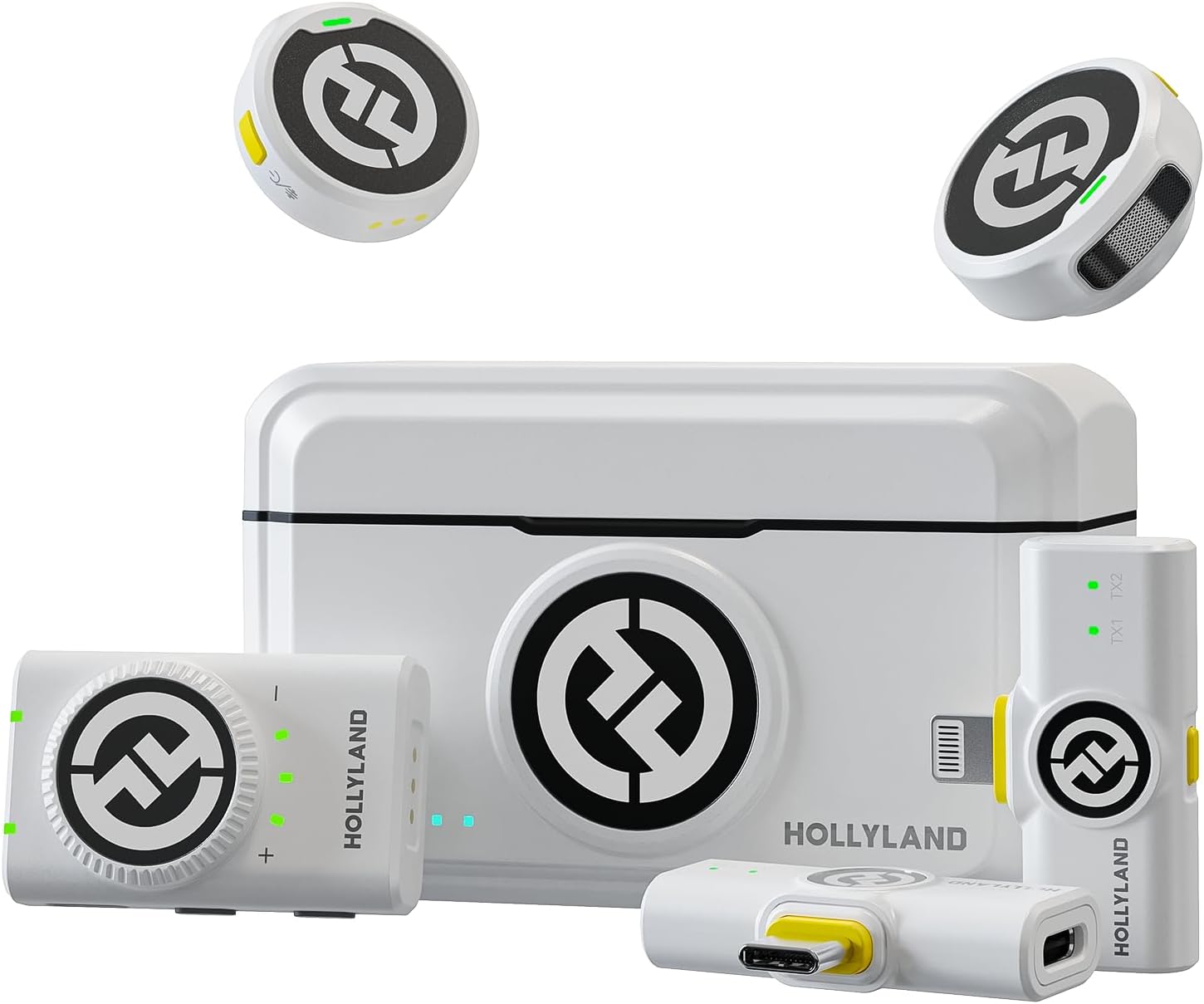 HOLLYLAND LARK M2 WIRELESS LAVALLER MICROPHONES 