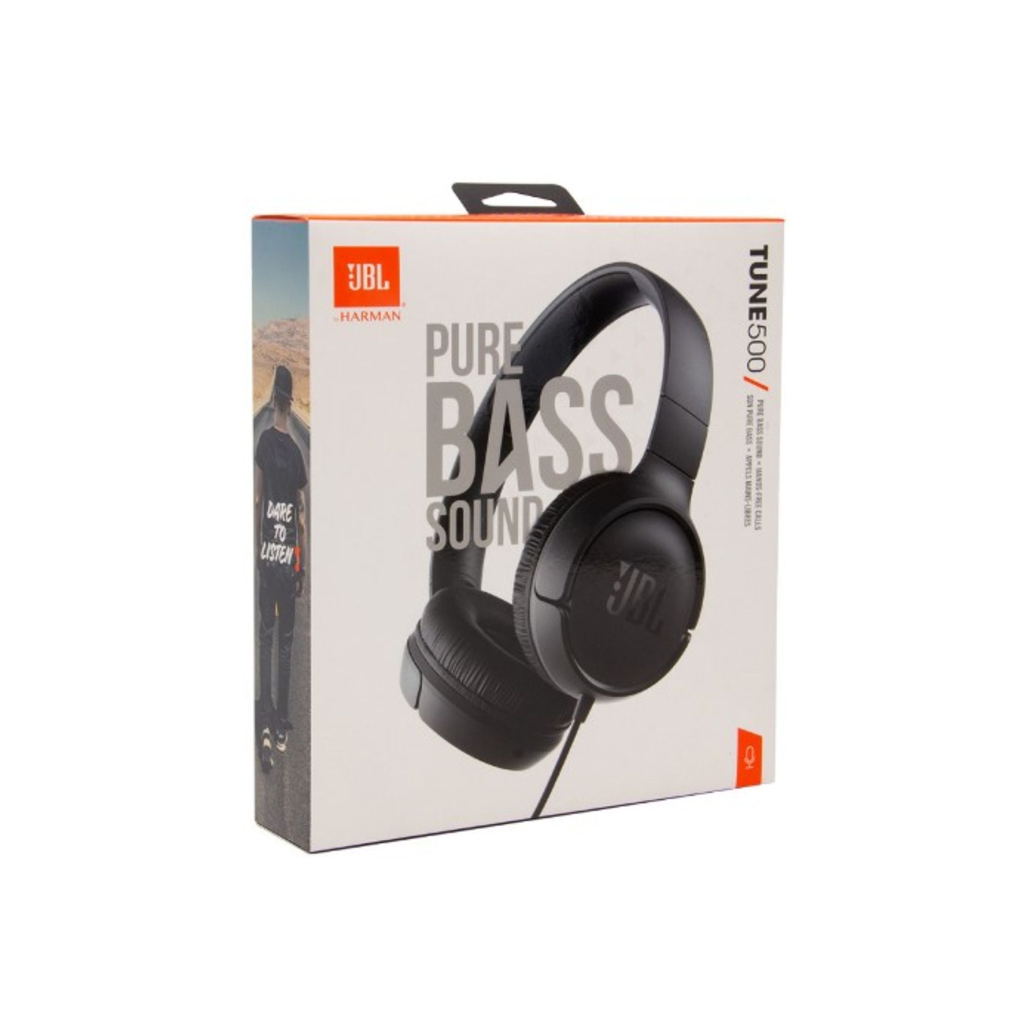 JBL Tune 500 Wired Headphones - in Box
